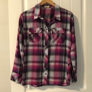 Nordstrom Plaid button down